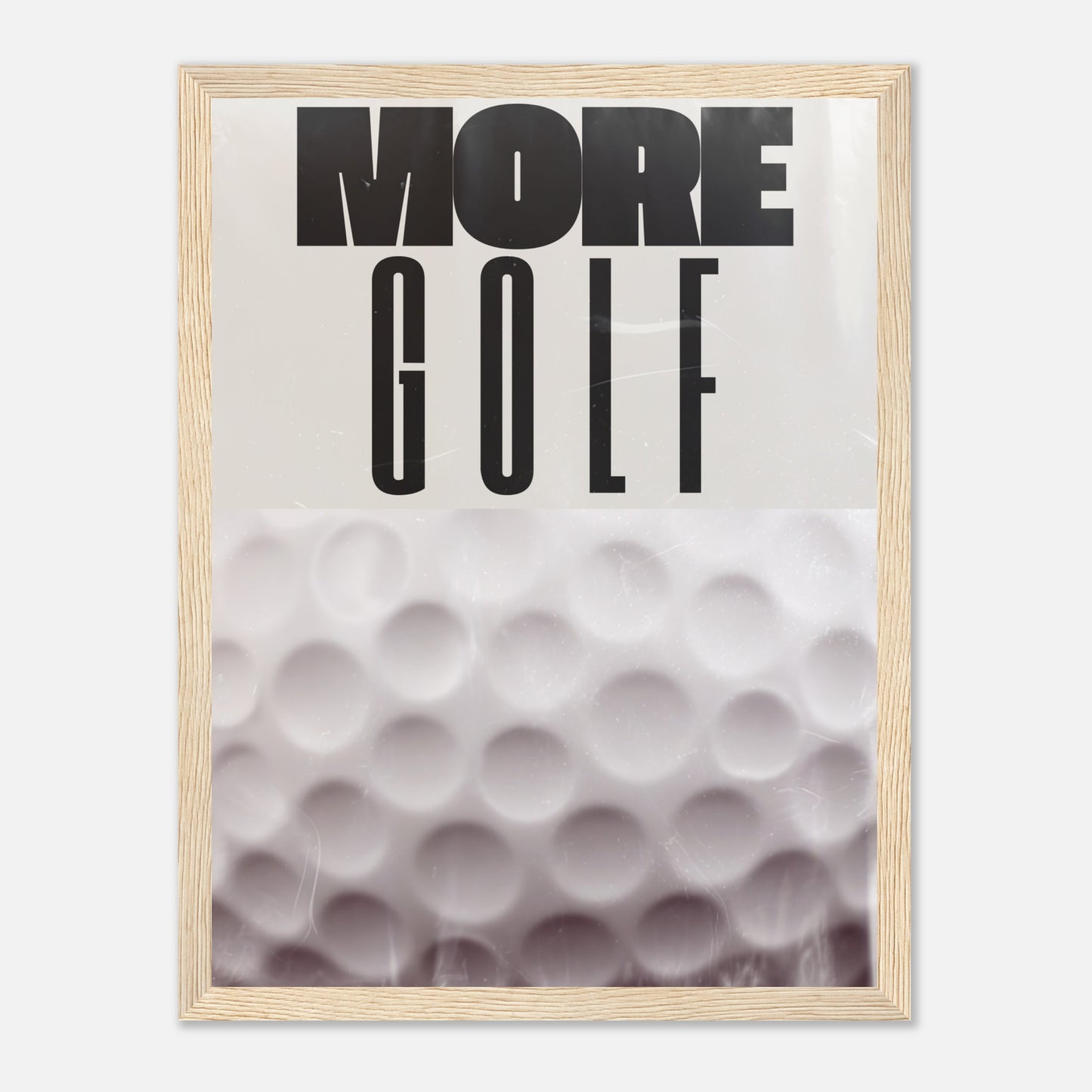 More Golf, Vintage Inspired Print