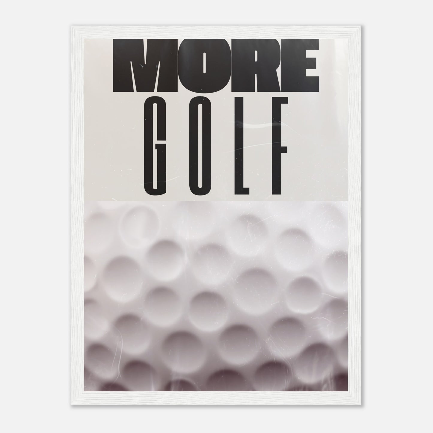 More Golf, Vintage Inspired Print