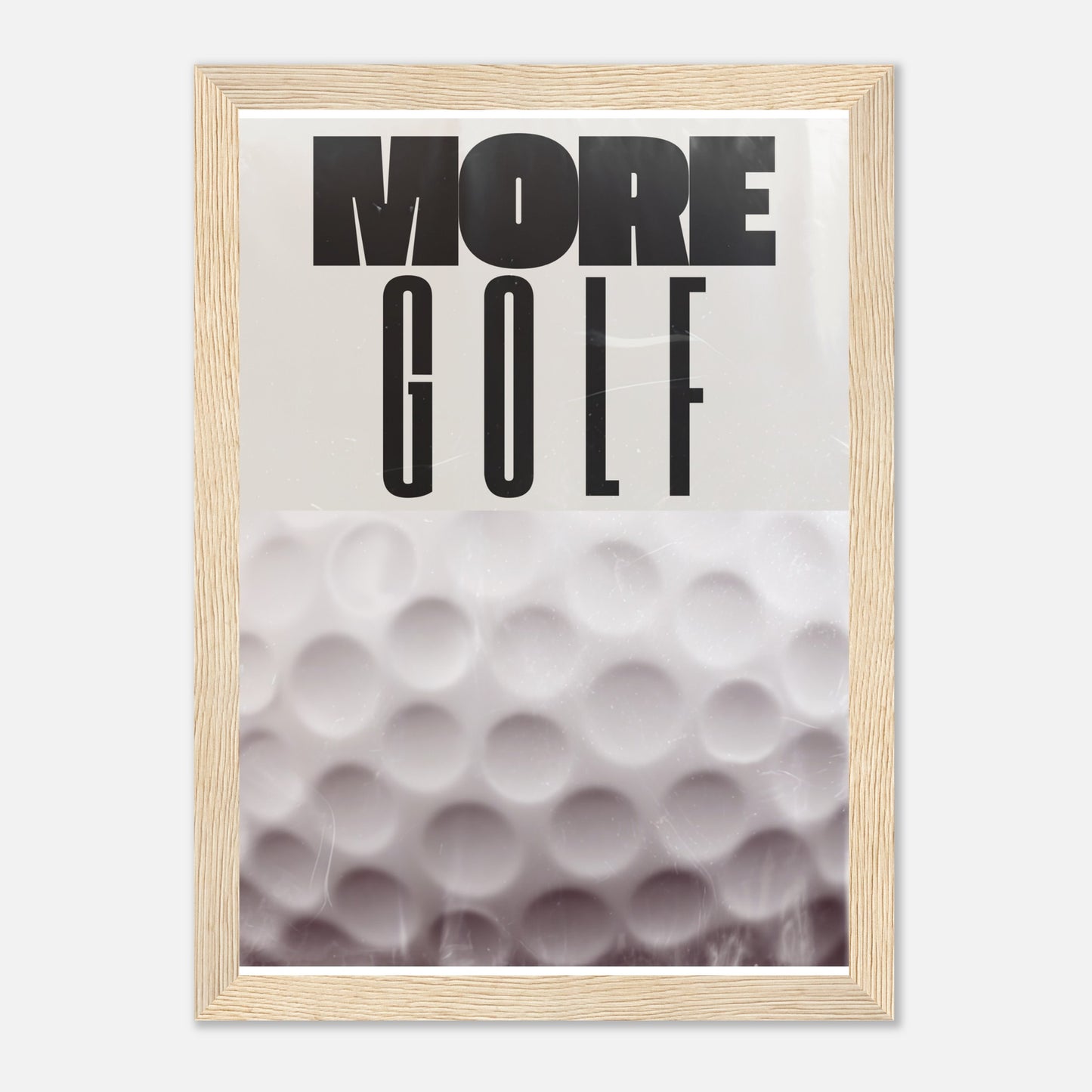 More Golf, Vintage Inspired Print