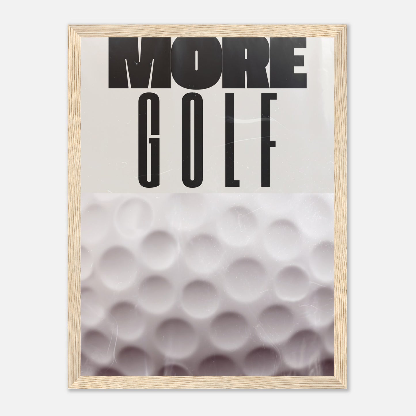 More Golf, Vintage Inspired Print